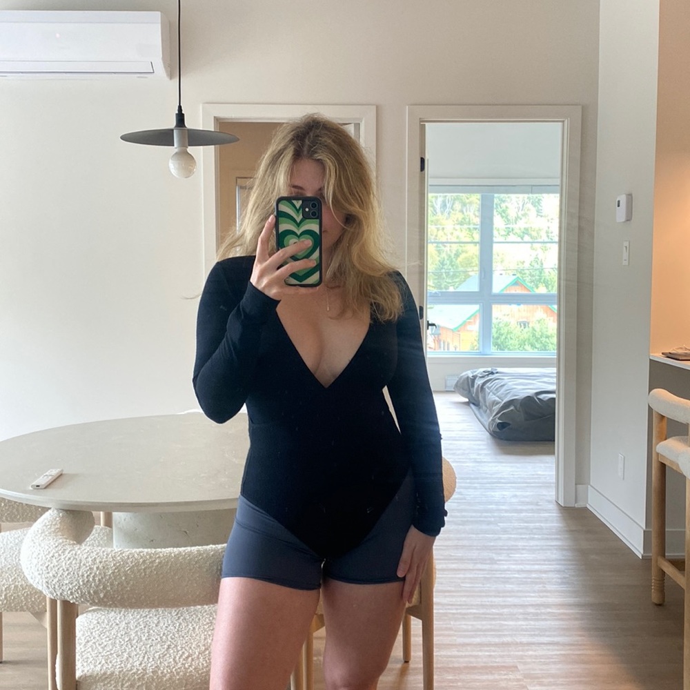 Black bodysuit from aritzia